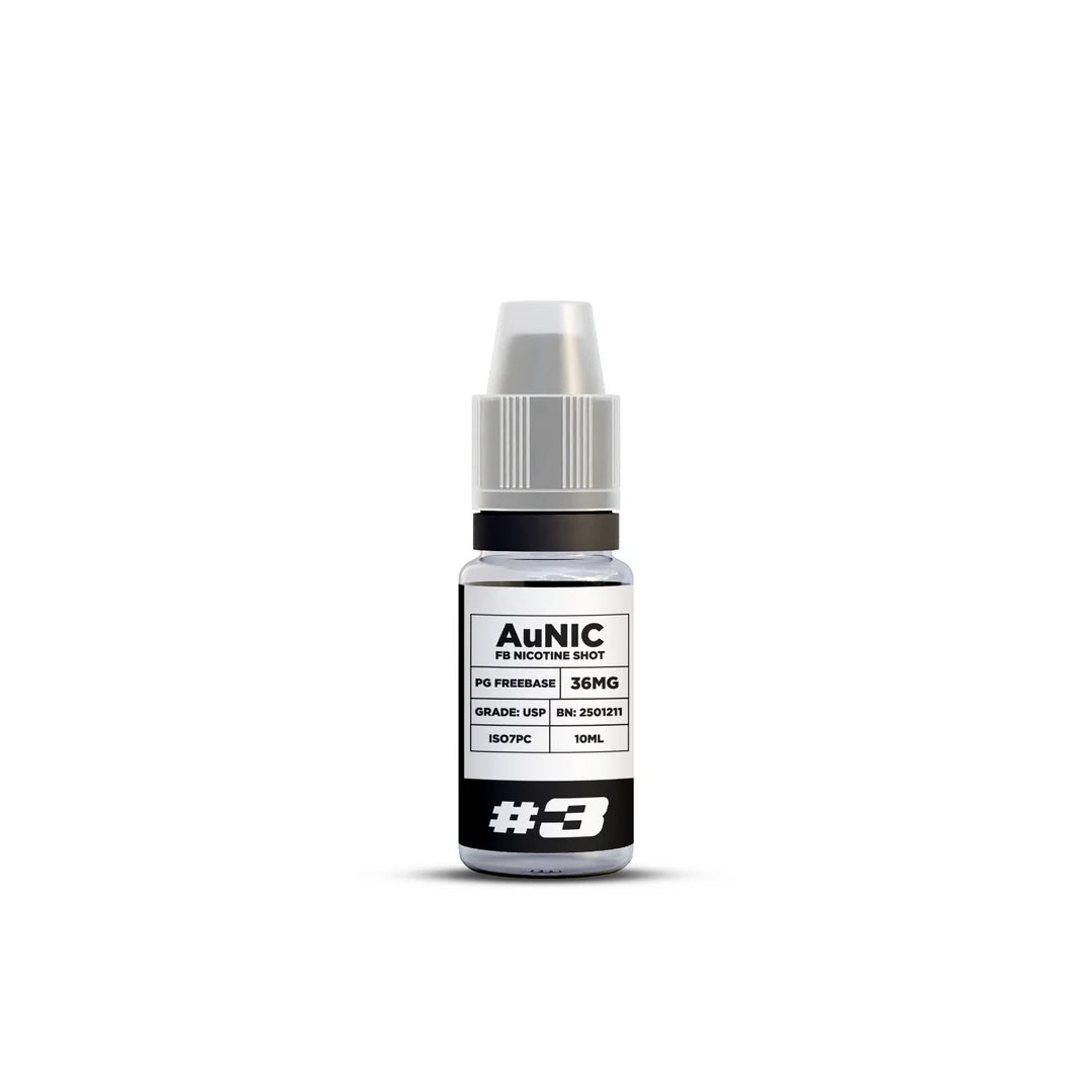 AuNic 3mg Freebase Shot (VG) (10ml)