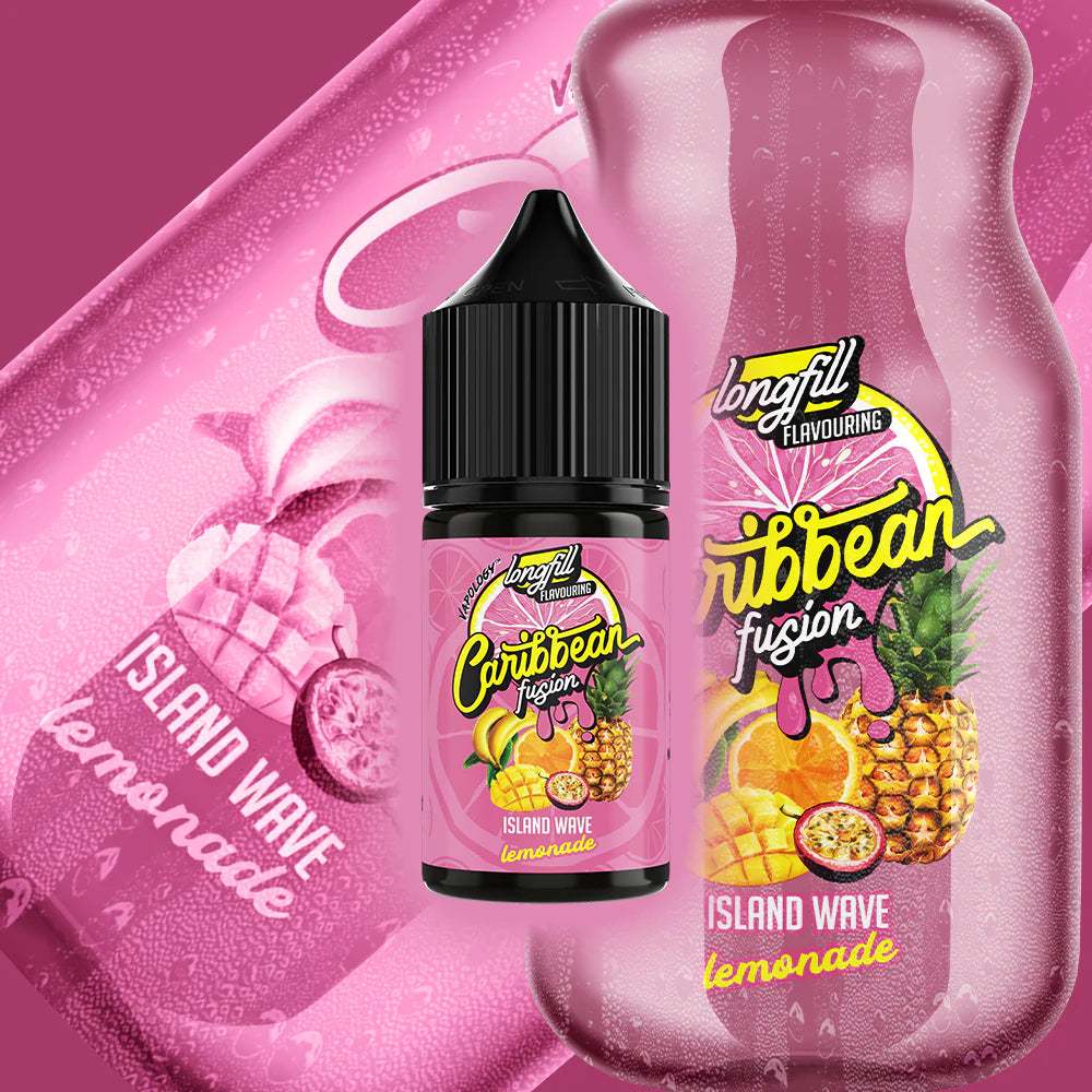 Vapology - Caribbean Fusion - Island Wave Lemonade Long fill 30ml
