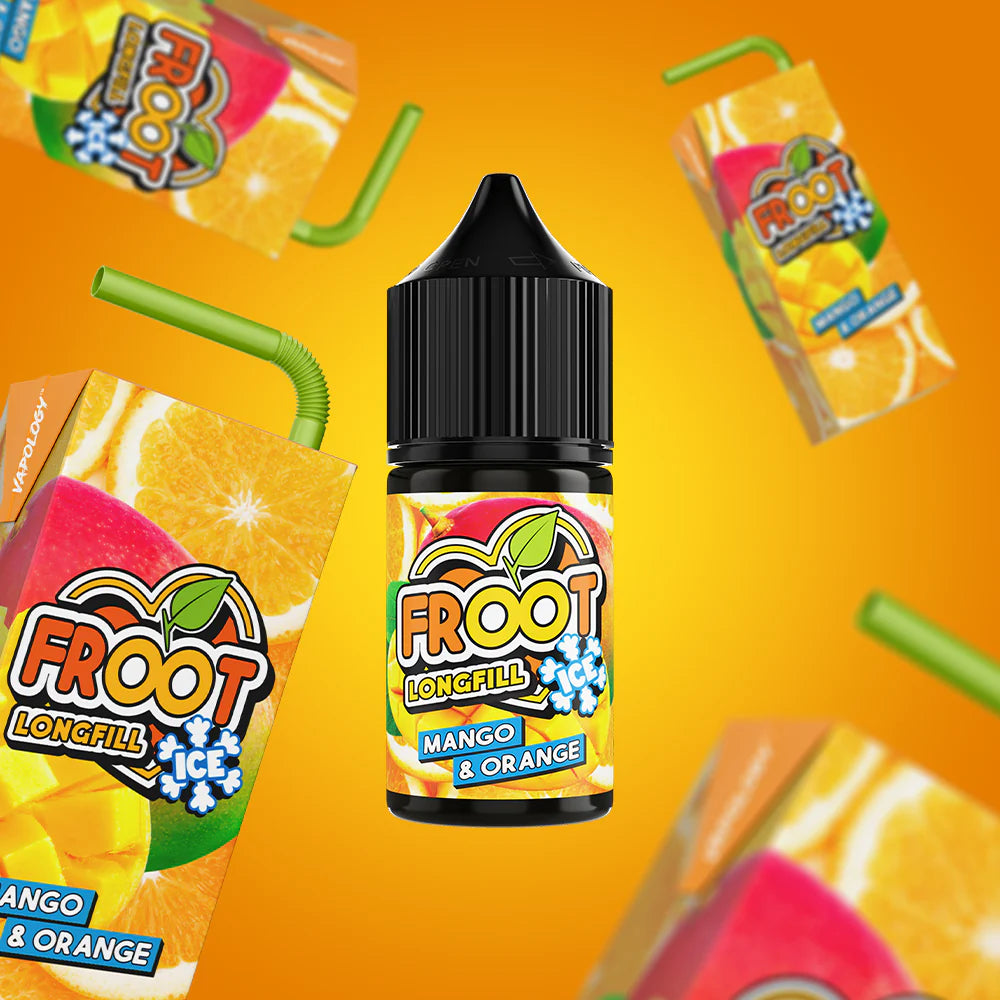 Vapology - Mango Orange Froot Ice Long Fill 30ml