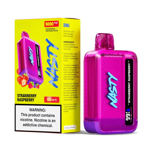 Nasty Bar 9K - Strawberry Raspberry