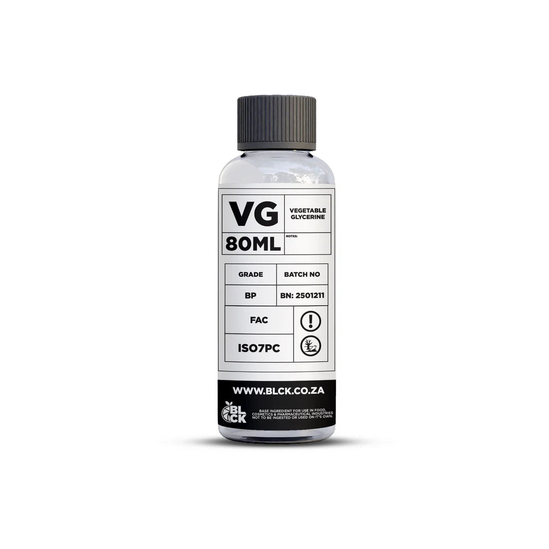 AuNic - VG 80ml Short Fill (100ml PET Bottle) - Labeled Bottle