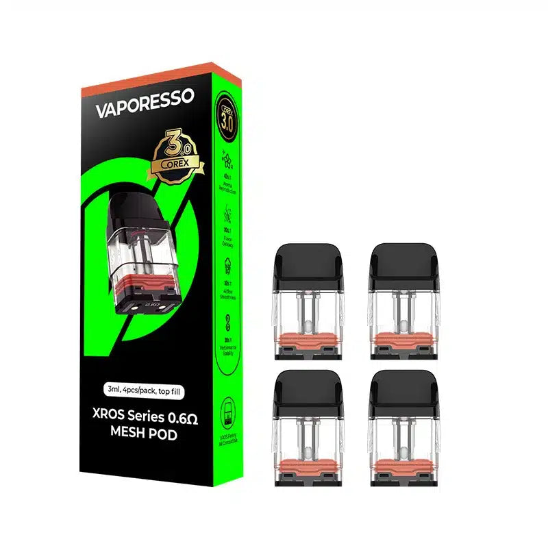 Vaporesso XROS Replacement Pod 0.6 Mesh 3ml (1 Piece)